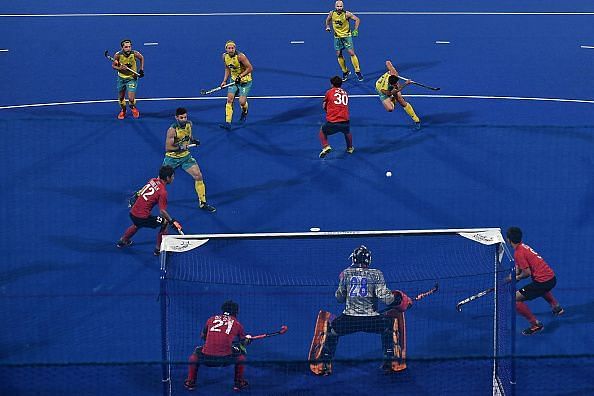 Chinese players committed too many mistakes inside the circle to allow Australia more circle penetrations
